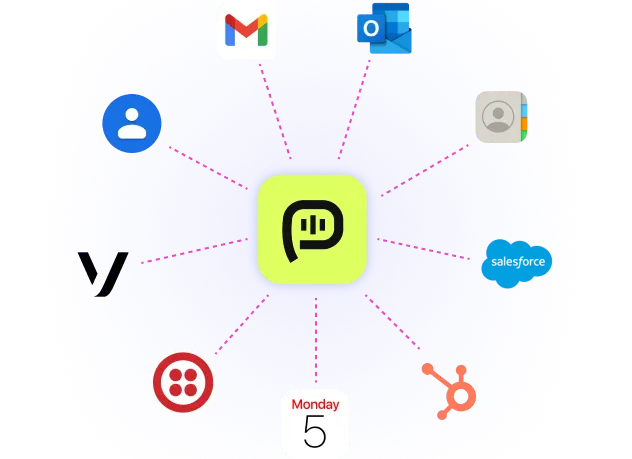 Connect Calendars, Contacts, and More